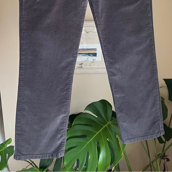 Vintage Calvin Klein Jeans Women’s Grey Corduroy Straight Leg Pants Size 10 EUC - Picture 4 of 7